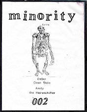 Minority 'zine #002